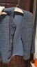 優(yōu)衣庫女裝男裝仿羊羔絨搖粒絨休閑開(kāi)衫長(cháng)袖寬松外套冬新款479616 08 深灰色 M /160/84A 曬單實(shí)拍圖