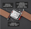 ROMISS適用于iwatch蘋(píng)果手表表帶apple watch S11/10/9/8/7表帶意大利荔枝紋真皮腕帶高級感輕奢手表鏈 胭脂紅（小蠻腰女款） (S) 40/41/42表盤(pán)通用-銀色表扣 曬單實(shí)拍圖