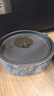 陶羽老陶泥青花萬(wàn)花壺承瀝水干泡臺小型家用功夫茶具迷你儲水圓形托盤(pán) 青花萬(wàn)花壺承 曬單實(shí)拍圖