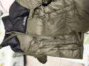 DW BV LEEOFFCK意大利風(fēng)國際品牌男式加厚鵝絨羽絨服冬季新款撞色時(shí)尚短款面包服 卡其色 XL 180 曬單實(shí)拍圖