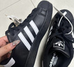 阿迪達斯（adidas）adidas三葉草貝殼頭SUPERSTARII男女休閑鞋 JI0079 37碼 曬單實(shí)拍圖