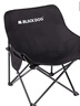 black dog黑狗戶(hù)外折疊椅月亮椅釣魚(yú)椅便攜可躺鋁合金座椅露營(yíng)夜幕黑 2把裝 曬單實(shí)拍圖