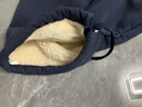 諄梧石膏腳套骨折外出腳套保暖襪子加絨鞋套腳受傷術(shù)后打石膏穿的鞋子 石膏保暖專(zhuān)用鞋套【藍色短款】L碼（適合41-46碼） 曬單實(shí)拍圖