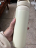 沃德百惠（WORTHBUY）304不銹鋼保溫杯新款帶茶漏杯子專(zhuān)用上班族學(xué)生外出便攜保溫杯子 手提保溫杯（ 500ml）+杯套 曬單實(shí)拍圖