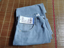 真維斯（Jeanswest）牛仔褲男2025秋冬薄款潮流寬松休閑百搭闊腿褲淺藍L 曬單實(shí)拍圖