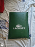 LACOSTE法國鱷魚(yú)男女同款25秋冬新款時(shí)尚簡(jiǎn)約半月形挎包|NU5091NE F07/卡其色 00 曬單實(shí)拍圖