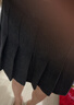 浪莎毛呢百褶裙女冬季2025新款高腰顯瘦西裝短裙a字jk裙小個(gè)子半身裙 曬單實(shí)拍圖