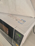 美的（Midea）微波爐家用小型20升轉盤(pán)加熱 智能菜單 一鍵解凍 殺菌電子除味 薄膜按鍵（M1-L213C） 曬單實(shí)拍圖
