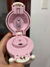 Hello Kitty內外純鈦保溫杯小容量女士高顏值馬年禮物可愛(ài)便攜吸管迷你水杯子 hellokitty鈦杯200ml（禮盒裝+KT餐具） 曬單實(shí)拍圖