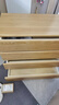 MUJI木制收納柜OA/WN 白橡木黑胡桃風(fēng)格現代簡(jiǎn)約家具儲物柜斗柜柜子 4層 長(cháng)80CM OA 曬單實(shí)拍圖
