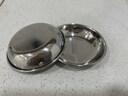 物芯質(zhì)造316L不銹鋼家用小圓盤(pán)加厚調料調味碟油碟醋碟小菜碟烤肉蘸料碟 10cm*2 曬單實(shí)拍圖