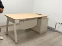 舒升老板辦公桌椅組合簡(jiǎn)約現代單人桌辦公室家具桌大班臺主管經(jīng)理桌子 1.6米老板（短柜款） 曬單實(shí)拍圖