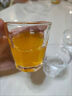 靜閑居鋼化玻璃啤酒杯家用酒杯二兩白酒杯杯子威士忌洋酒套裝八角杯10個(gè) 八角杯【小號】100ml10只 曬單實(shí)拍圖