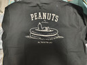 優(yōu)衣庫男裝女裝UT PEANUTS印花T恤/短袖T恤26春夏新款485035 08 深灰色 M 曬單實(shí)拍圖