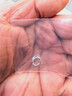 維娜絲925銀彈簧扣橢圓形扣連接扣DIY銀飾品配件 項鏈手鏈搭扣掛鉤圓扣 F33-小號橢圓扣/個(gè) 曬單實(shí)拍圖