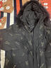 梵花秀胖媽媽羽絨服女中長(cháng)款秋冬季棉衣加肥加大碼中老年人冬裝外套棉襖 高品質(zhì)羽絨服黑色 6XL 建議穿180-200斤 曬單實(shí)拍圖
