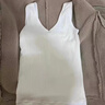津炳勝保暖背心女白色吊帶內搭打底可外穿加絨背心貼身秋冬西裝內搭內衣 保暖加絨吊帶背心【牛奶白】 均碼 【建議80-130斤】  雙層加厚丨內里加絨 曬單實(shí)拍圖