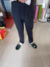 羅蒙（ROMON）冰絲運動(dòng)休閑褲男士夏季薄款寬松男褲速干垂松緊腰春秋季中年褲子 深藍色 夏季冰絲款 2XL 【適合155-168斤】2.7-2.8尺 曬單實(shí)拍圖