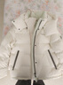 坦博爾羽絨服女士短款可脫卸帽運動(dòng)冬季面包服外套5550386D 香草黃155 曬單實(shí)拍圖