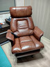 利沃諾電動(dòng)老板椅真皮總裁椅可躺可睡辦公椅舒適久坐不累沙發(fā)椅子 曬單實(shí)拍圖