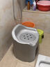 RX DOUGHNUT老人洗澡坐便兩用椅坐便凳蹲坑坐便器移動(dòng)馬桶淋浴凳廁所大便凳子 多功能坐便凳灰色+淋浴坐便兩用+雙桶 曬單實(shí)拍圖