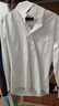 雅戈爾（YOUNGOR）長(cháng)袖襯衫男免燙襯衫棉滌混紡免熨定型舒適透氣 GLVP19001BBA白色 38 曬單實(shí)拍圖