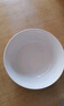 浩雅釉下彩景德鎮陶瓷餐具面碗湯碗大號飯碗簡(jiǎn)約 純白6英寸4個(gè)裝 曬單實(shí)拍圖