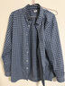 優(yōu)衣庫男女裝優(yōu)質(zhì)長(cháng)絨棉格子襯衫長(cháng)袖休閑襯衣純棉483136 476016 483136/64湖藍色 XL 曬單實(shí)拍圖
