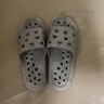 卡普旗居家浴室沖涼防滑漏水拖鞋男士防滑洗澡瀝水拖鞋女酒店賓館加大碼 淺灰色 42-43 曬單實(shí)拍圖