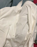 名創(chuàng  )優(yōu)品（MINISO）牛津紡襯衫男早秋季純色抗皺免燙男裝商務(wù)通勤長(cháng)袖襯衣 白 L 曬單實(shí)拍圖