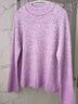 ONLY2024冬季新款時(shí)尚優(yōu)雅含綿羊毛漸變寬松針織衫女|125113028 C35 花瓣紫色 S (160) 80A 曬單實(shí)拍圖