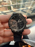 阿瑪尼【全國聯(lián)?！渴直砟惺可虅?wù)休閑潛水表圈生日紀念日禮物石英手表 【贈質(zhì)檢】黑武士鋼帶 AR11242 曬單實(shí)拍圖