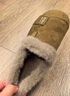 稻草人（MEXICAN）2026冬季新款復古平底淺口加絨保暖豆豆鞋一腳蹬軟底防滑勃肯棉鞋 卡其色 38 曬單實(shí)拍圖