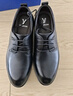 意爾康男鞋圓頭商務(wù)正裝鞋春秋單鞋系帶皮鞋德比婚鞋 53449W 黑色 40 曬單實(shí)拍圖