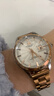 上海（SHANGHAI）手表女款 國民系列 經(jīng)典60周年紀念自動(dòng)機械表X733玫金鋼帶女表 曬單實(shí)拍圖