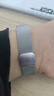 臣頌（CHENSONG）適用小米手環(huán)8/9/10/nfc版表帶小米手環(huán)8/9/10腕帶金屬米蘭尼斯磁吸式腕帶十代手環(huán)通用替換銀色 曬單實(shí)拍圖