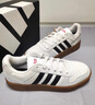 adidas「T頭鞋」VL COURT復古休閑板鞋德訓鞋男女阿迪達斯輕運動(dòng)   白色/黑色/灰色 (推薦女生選小半碼)   38 曬單實(shí)拍圖