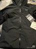 ARC'TERYX始祖鳥(niǎo) SOLANO DOWN HOODY 保暖 男子 羽絨夾克 BLACK/黑色 M 曬單實(shí)拍圖