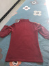 簡(jiǎn)云羊毛蠶絲半高領(lǐng)保暖內衣女德絨發(fā)熱秋衣內穿上衣加絨打底衫冬季 【中領(lǐng)】玫瑰紅 L 【適合100-120斤】 曬單實(shí)拍圖