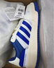 adidas ENTRAP美式校園風(fēng)運動(dòng)少年感復古籃球風(fēng)板鞋男女阿迪達斯 白/藍   42.5 曬單實(shí)拍圖