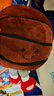 妙奕嘉生日禮物籃球玩偶抱枕足球實(shí)用送男生兄弟男朋友毛絨玩具公仔擺件 趣味運動(dòng)籃球玩偶36CM【禮袋款】 曬單實(shí)拍圖