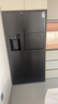 達米尼自動(dòng)制冰機冰箱 523升 雙變頻一級能耗 風(fēng)冷無(wú)霜 超薄零嵌 對開(kāi)門(mén)523WKDBZB（C）炫酷灰 國家補貼 曬單實(shí)拍圖