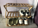竹思樂(lè )鞋架免安裝簡(jiǎn)易折疊鞋架子家用門(mén)口多層2025新款出租房用鞋收納架 原木色三層50【免安裝可折疊】 曬單實(shí)拍圖