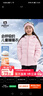 小豬班納兒童棉服冬季2025新款男女童輕薄連帽外套秋冬保暖棉襖中大童冬裝 曬單實(shí)拍圖