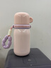 物生物（RELEA）保溫杯女款大容量陶瓷內膽兒童吸管杯子男高顏值學(xué)生水壺新年禮物 曬單實(shí)拍圖