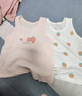 衣拉拉女童背心純棉薄款兒童無(wú)袖T恤寶寶背心小孩打底家居服全棉坎肩2件 甜蜜伙伴(冰川果粉/冰川油桃白) 150碼(建議身高140cm) 曬單實(shí)拍圖