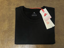 布先生明星同款長(cháng)袖T恤男士小白T內搭 長(cháng)袖標準T-圓領(lǐng)-黑色 S(165) 曬單實(shí)拍圖