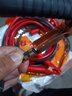 沐馳汽車(chē)搭火線(xiàn)電瓶夾子搭電連接線(xiàn)專(zhuān)用加粗打火搭電神器純銅搭車(chē)線(xiàn) 純紫銅線(xiàn)3米10平方1800A【3.0以下排量】家用轎車(chē)熱選 曬單實(shí)拍圖