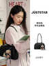 歐時(shí)納（JUST STAR）宣璐同款法棍包女2025新款輕奢波士頓保齡球腋下枕頭包情人節禮物 曬單實(shí)拍圖