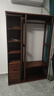 顧棽全實(shí)木衣帽架落地儲物家用穿衣鏡掛衣架可旋轉收納柜一體多功能架 【可旋轉穿衣鏡】烏金木實(shí)木衣帽架 曬單實(shí)拍圖